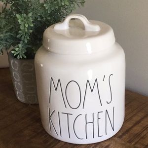 Rae Dunn MOM’S KITCHEN canister-LAST ONE